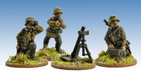 World War II > German  WWG161 - German Schützen Firing 8cm Mortar