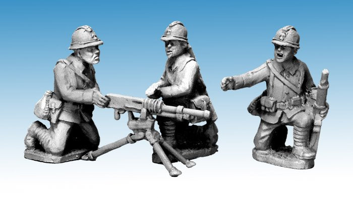 World War II > French  WWF080 - Dragon Portes HMG & Crew