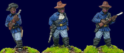 Artizan - Buffalo Soldiers with Carbines (foot) - 28mm - AWW081