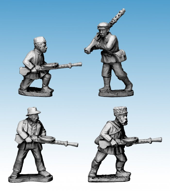 World War II > Partisans  WWP053 - Partisans with Light Machine Guns