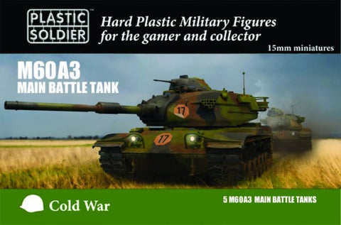 M60A3 Main Battle Tank - 15mm - Plastic Soldier - MODV15003