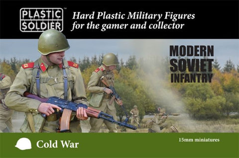 Cold War Soviet Infantry - 15mm - Plastic Soldier - MOD015001