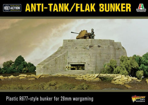 Anti-Tank/Flak Bunker - 28mm - Bolt Action - 842010001
