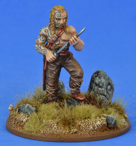 Gripping Beast - SAGA - AAS01b - Saxon Warlord B - 28mm