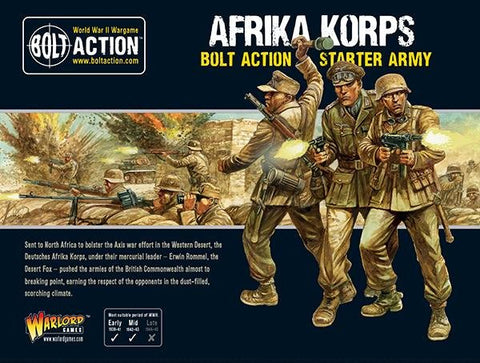 Afrika Korps Starter Army - 28mm - Bolt Action - 402612001
