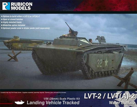 Allied - LVT-2 / LVT(A)-2 Water Buffalo - 28mm - Rubicon Models - RU-280067