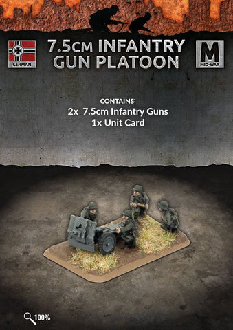 7.5cm Infantry Gun Platoon - 15mm - Flames of War - GE545 - @