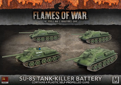 Flames of War - SBX57 - SU-85 Tank-Killer Battery