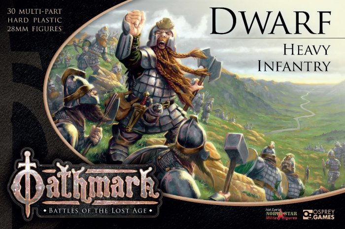 Dwarf heavy infantry - 28mm - Oathmark - OAKP102 - @