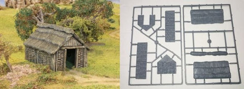 Renedra - RNWT - Wattle/Timber Outbuilding - 28mm