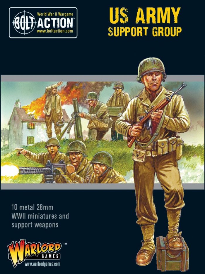 US Army Support Group - 28mm - Bolt Action - 402213004
