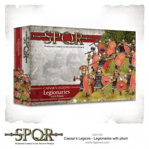 Caesar's Legions Legionaries with Pilum - SPQR - 152011001