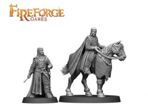 Fireforge Games - DVCH11 - King Baldwin IV - 28mm