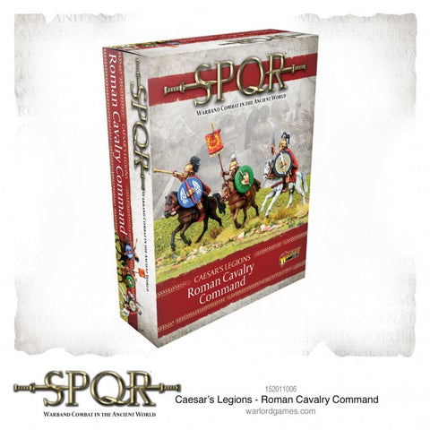 Caesar's Legions Roman Cavalry command - 28mm - SPQR - 152011006