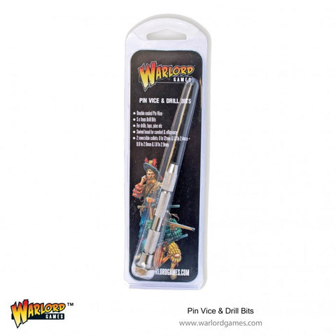 Warlord Games 843419906 - Pin Vice & Drill Bits