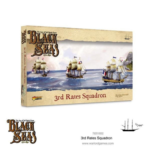 3rd Rates Squadron (1770 - 1830) - Black Seas - Warlord Games -  792010002