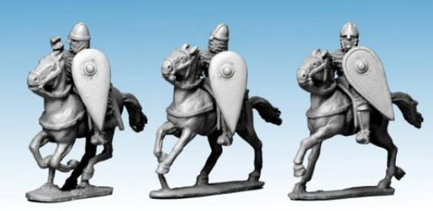 Dark Ages > Normans  DAN102 - Norman Knights in Scale with Spears