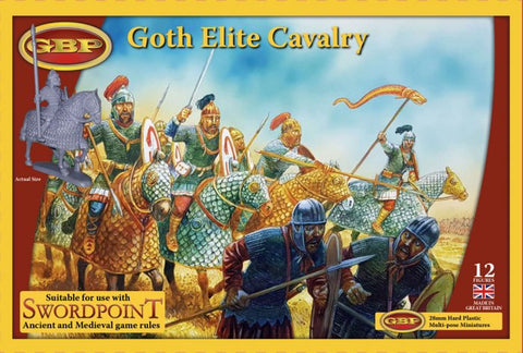 Dark Ages - Goth Elite Cavalry - 28mm - Gripping Beast - GBP26