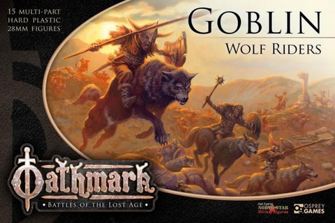 Goblins - Goblin Wolf Riders - 28mm - Oathmark - OAKP202
