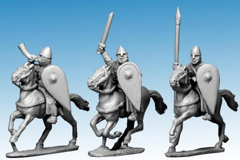Dark Ages > Normans  DAN105 - Norman Cavalry Command in Chainmail