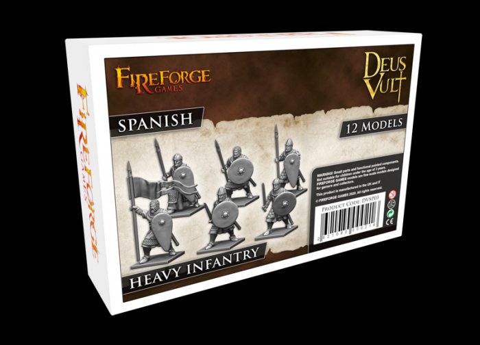 Fireforge Games - DVSP03 - Spanish Heavy Infantry - 28mm