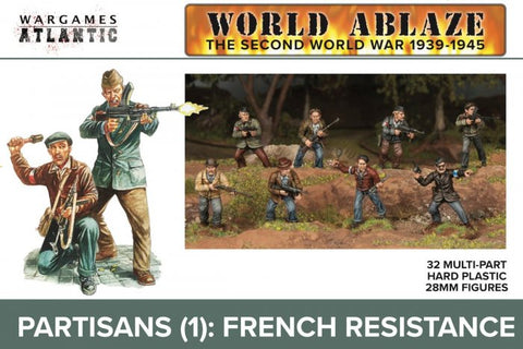 FRENCH PARTISANS - 28mm - Wargames Atlantic - WAAWA001