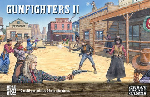 Dead Man's Hand - DMHP002 - Gunfighters II - The Ladies - 28mm - @