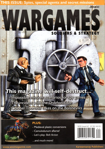 Wargames Soldiers & Strategy ISSUE 62 – This magazine will self-destruct...