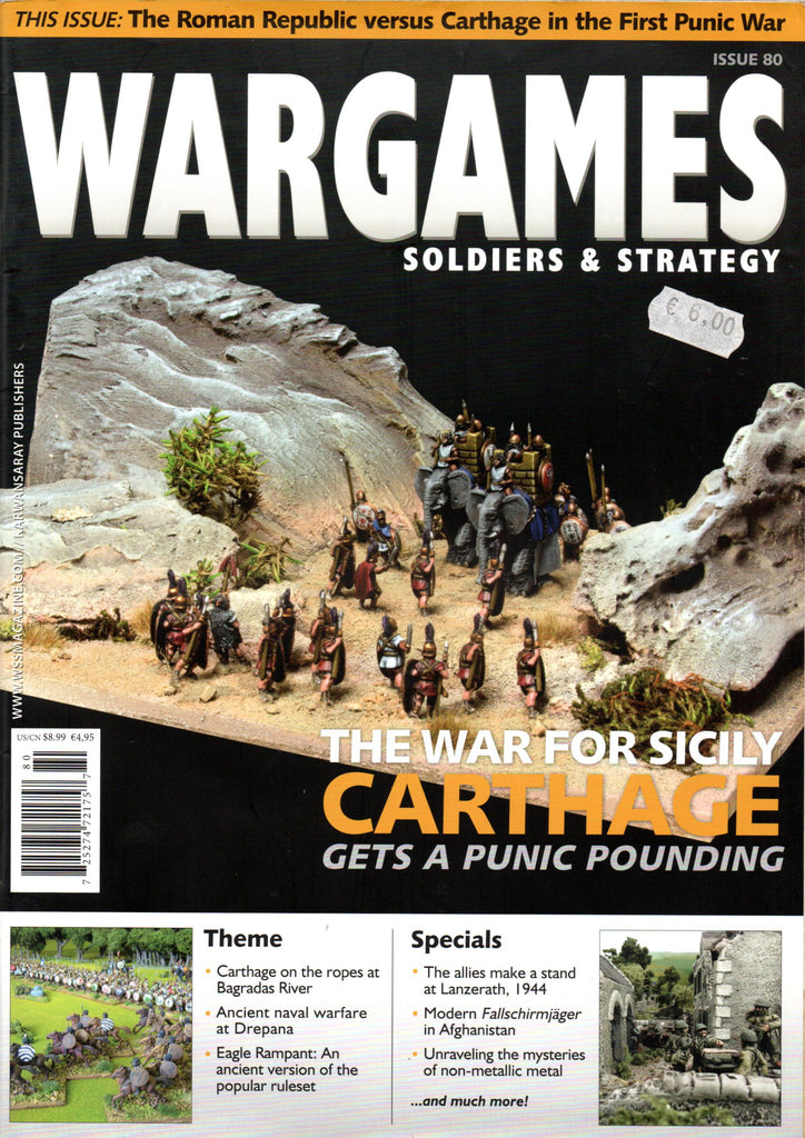 Wargames Soldiers & Strategy ISSUE 80 – The war for Sicily carthage