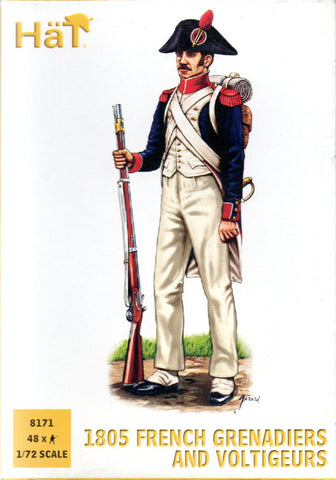 Hat - 8171 - 1805 French grenadiers and voltigeurs - 1:72