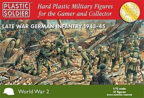 Late war German infantry 1943-45 - 1:72 - Plastic Soldier - WW2020003