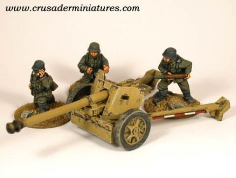World War II > German  WWG060 - German Pak40 75mm AT Gun & 3 crew