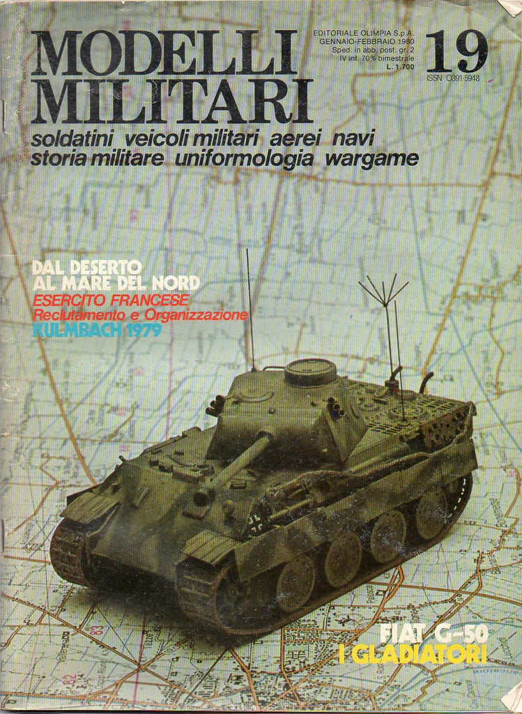 Libri - Modelli militari - Dal deserto al mare del nord Kulmbach 1979 N.19