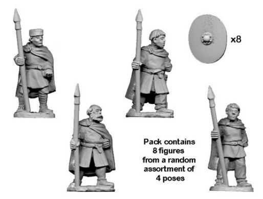 Dark Ages > Sub Roman  CSB001 - Sub Roman Spearmen