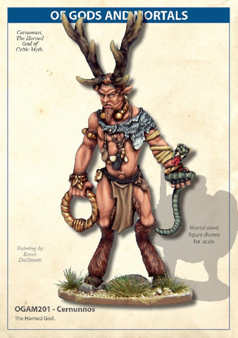 Of Gods And Mortals - Celt - Gods  OGAM201 - Cernunnos The Horned God.