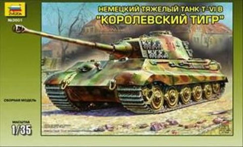 Pz.Kpfw.VI King Tiger Sd.Kfz.182 - 1:35 - Zvezda - 3601