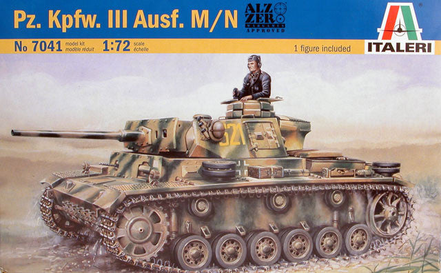 Italeri - 7041 - Pz. Kpfw. III Ausf. M/N - 1:72