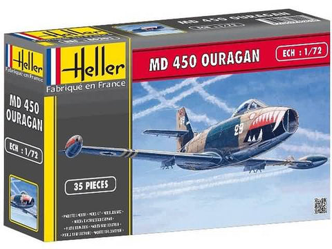 Dassault MD-450 Ouragan - 1:72 - Heller - 80201