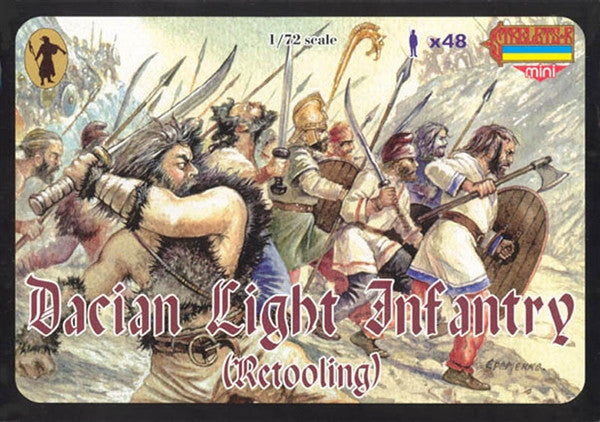 Dacian light infantry (Retooling) - 1:72 - Strelets - M022