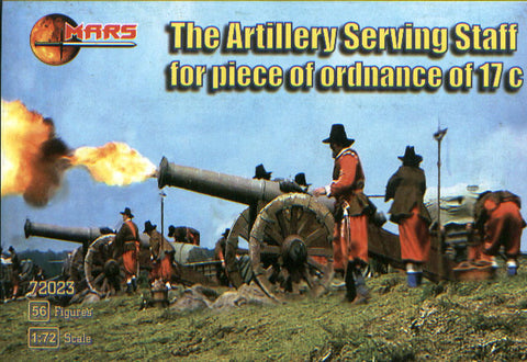 The Artillery Serving Staff - Mars - 72023 - 1:72 @