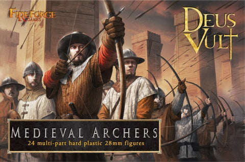 Fireforge - DVWA04-BS (FFG011) - Medieval Archers - 28mm