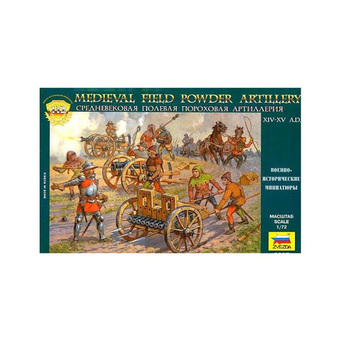 Medieval Field Powder Artillery - Zvezda - 8027 - 1:72 @