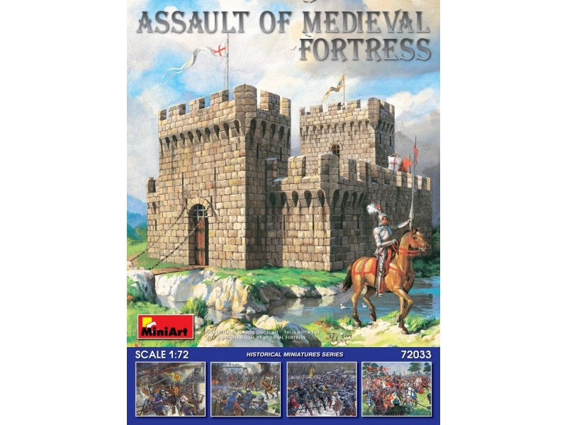 Assault of Medieval fortress - 1:72 - Mini Art - 72033