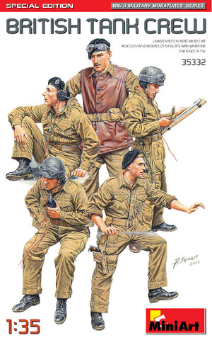 BRITISH TANK CREW (WWII) SPECIAL EDITION - 1:35 - Mini Art - 35332
