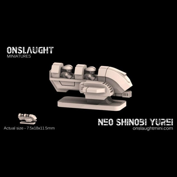 Onslaught Miniatures - Neo Shinobi Yurei - 6mm