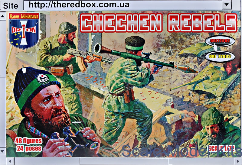 Chechen rebels - 1:72 - Orion - 72002