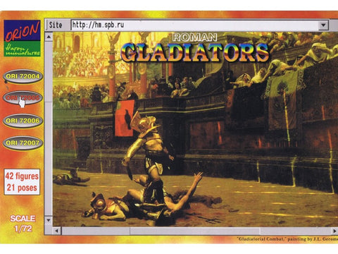 Roman Gladiators - 1:72 - Orion - 72005 - @
