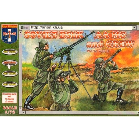 Orion - 72038 - Soviet DShK AA MG and crew - 1:72