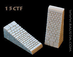 Baueda - Angled counterfort (2) - 15mm 28mm - 15CTF