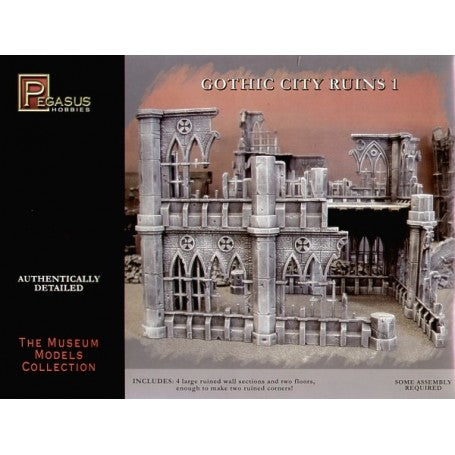 Gothic city ruins 1 - 1:72 - Pegasus - 4930 -